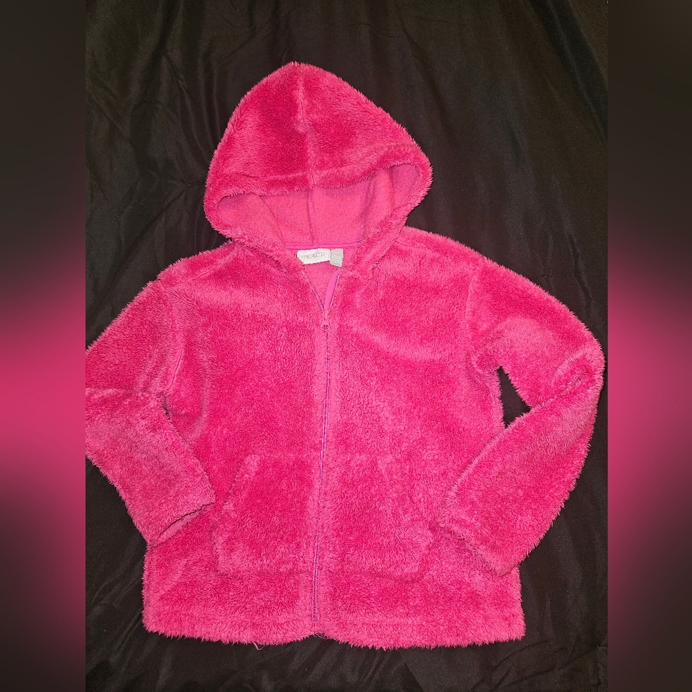 Girls Pink Fleece Jacket